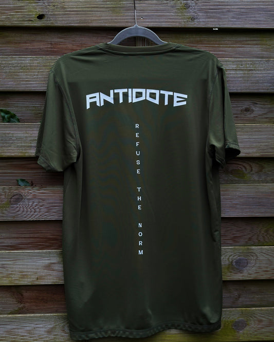 REFUSE THE NORM TEE green