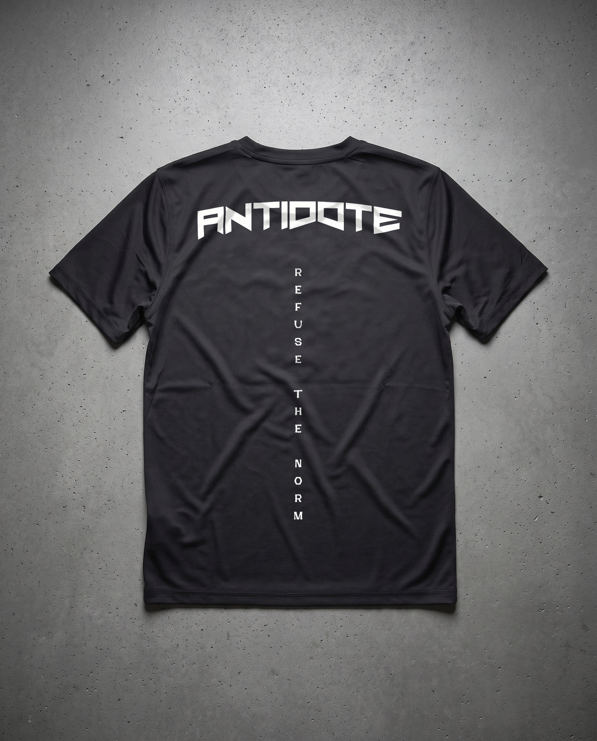 REFUSE THE NORM TEE black
