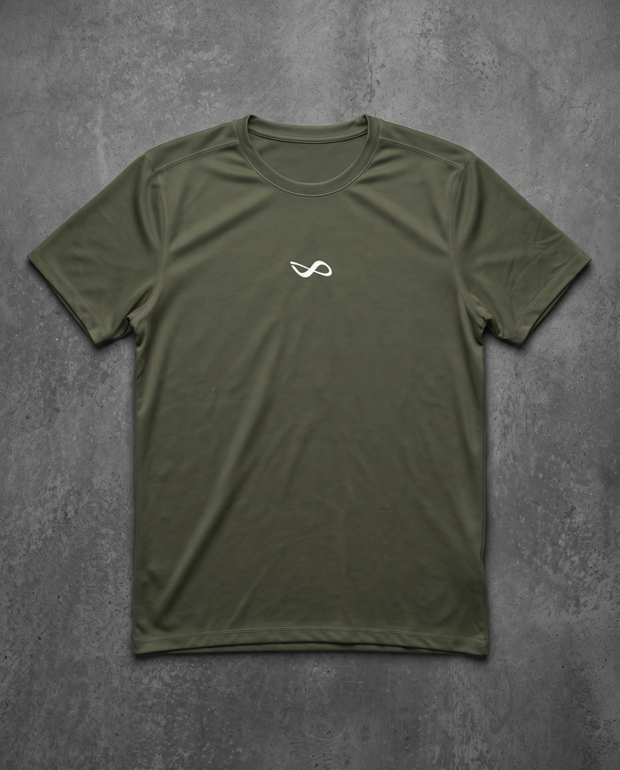 Refuse The Norm Tee, Olive, front