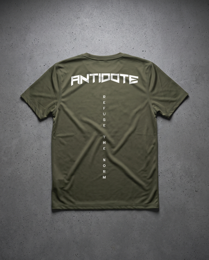 REFUSE THE NORM TEE green