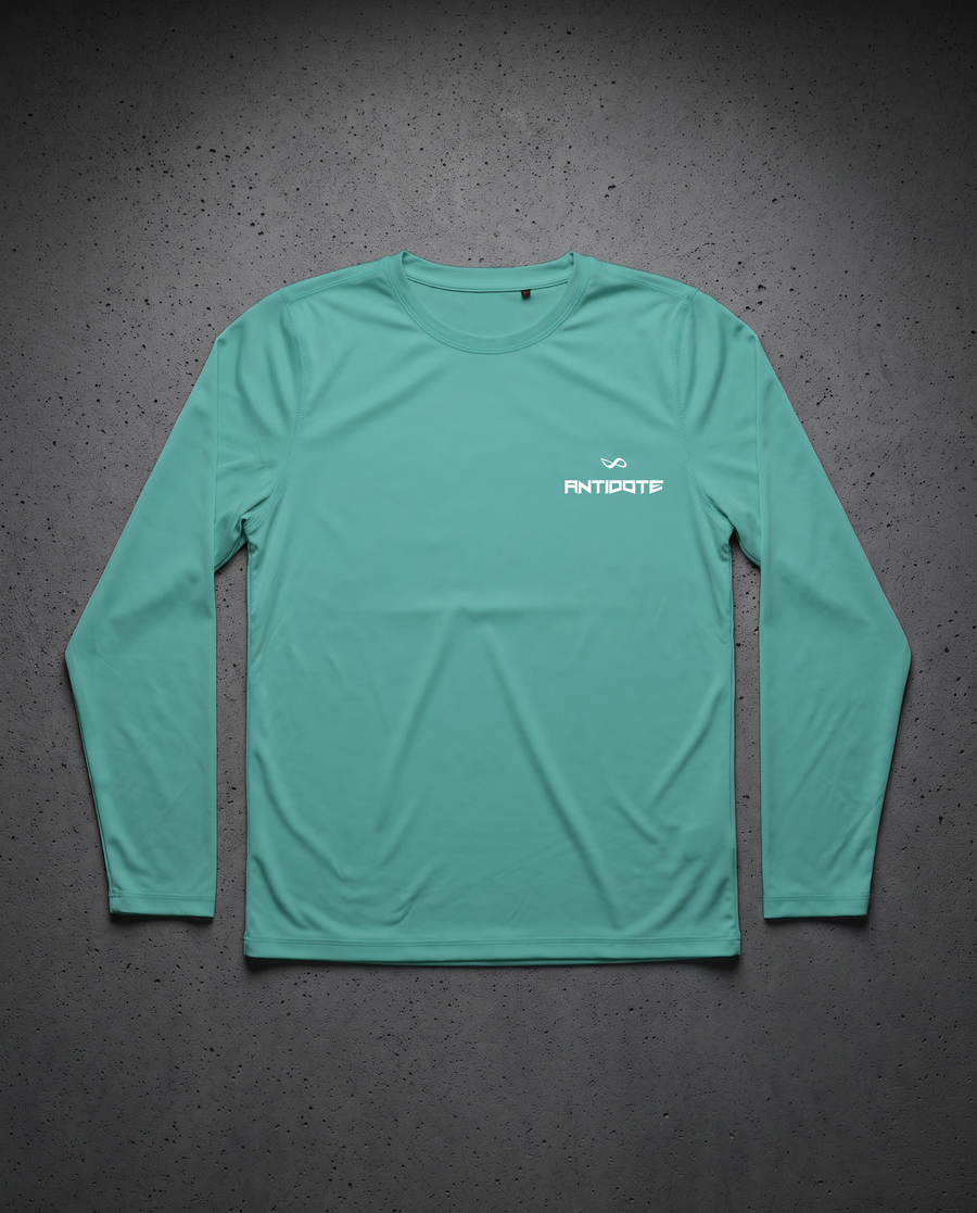 Pressure Long Sleeve, Mint, front