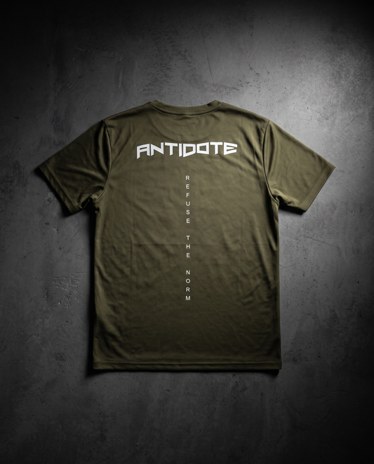 REFUSE THE NORM TEE green