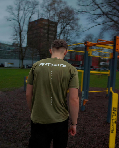 REFUSE THE NORM TEE green